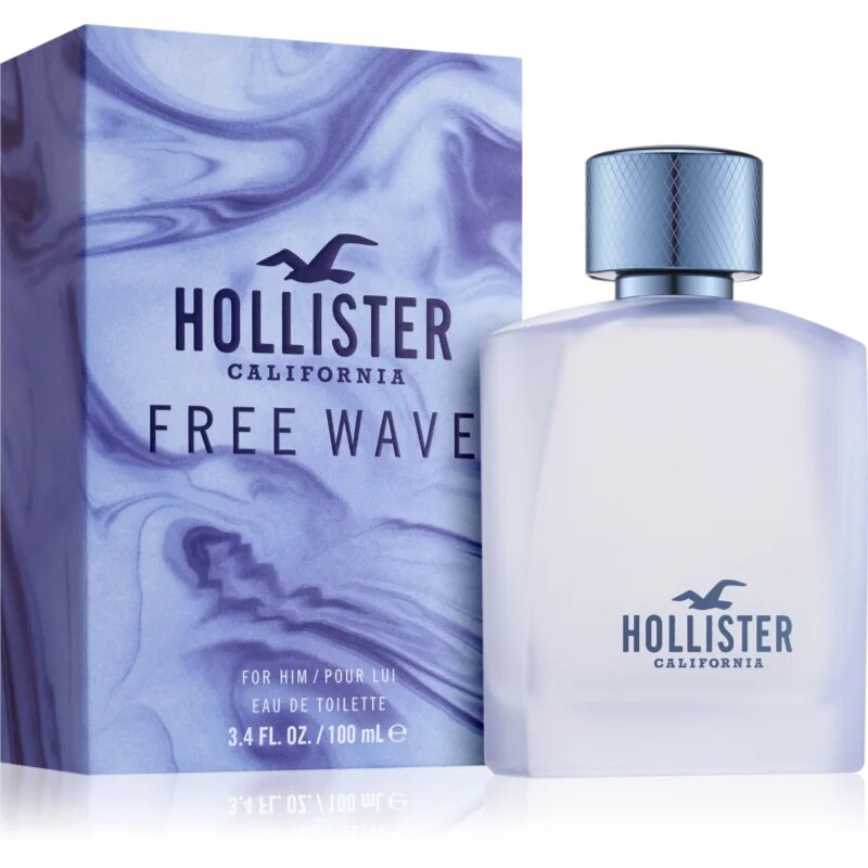 Hollister Free Wave Eau de Toilette uraknak 100 ml