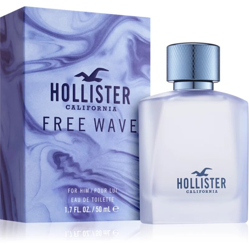 Hollister Free Wave Eau de Toilette uraknak 50 ml