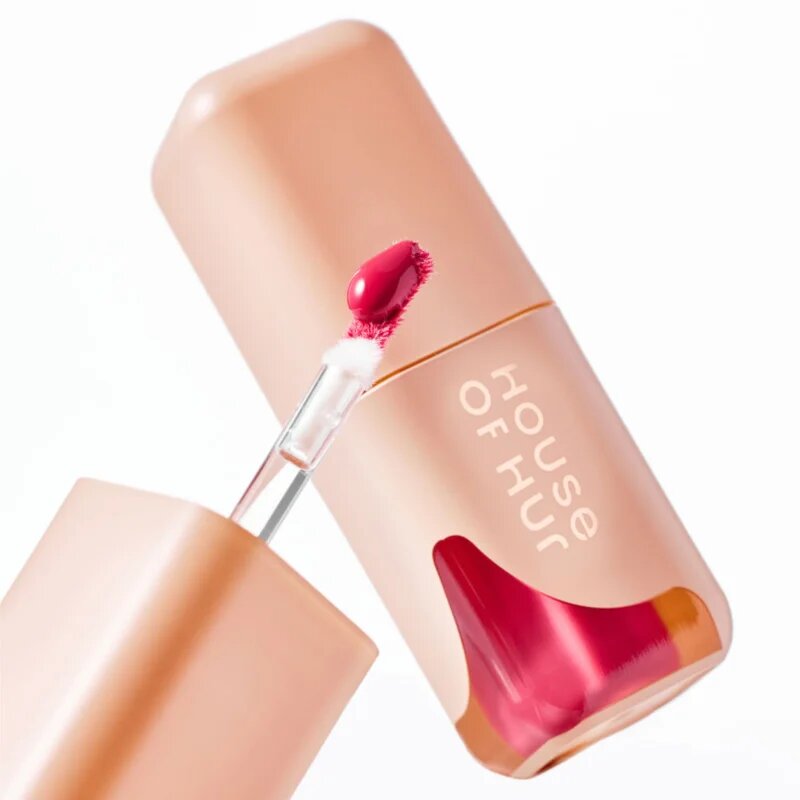 House of Hur Glowy Ampoule Tint tartós ajakfény hidratáló hatással árnyalat 4.5 g