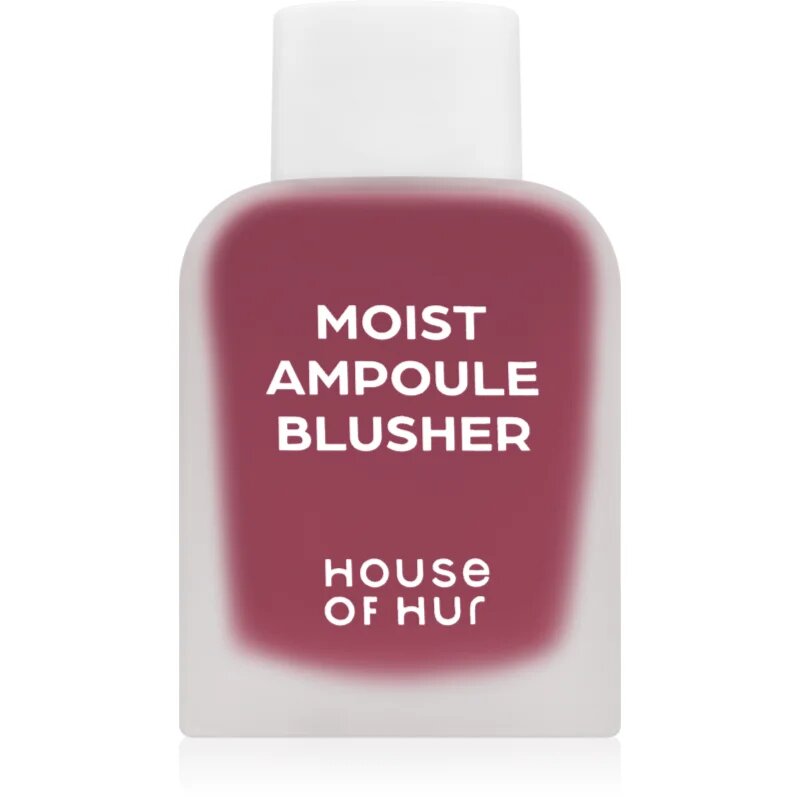 House of Hur Moist Ampoule Blusher folyékony arcpirosító mini árnyalat 08 Berry Purple 10 ml