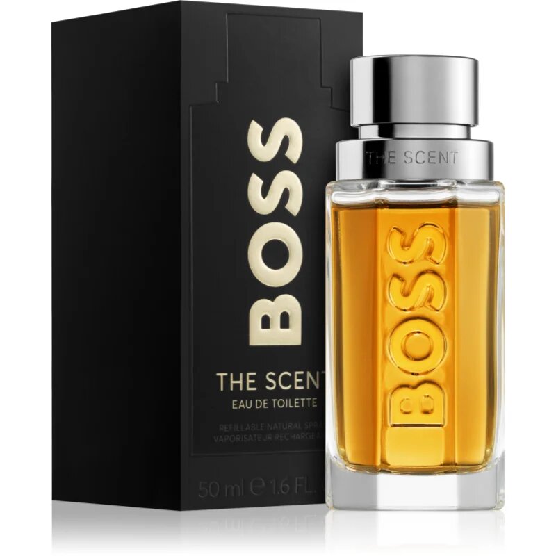 Hugo Boss BOSS The Scent Eau de Toilette utántölthető uraknak 50 ml
