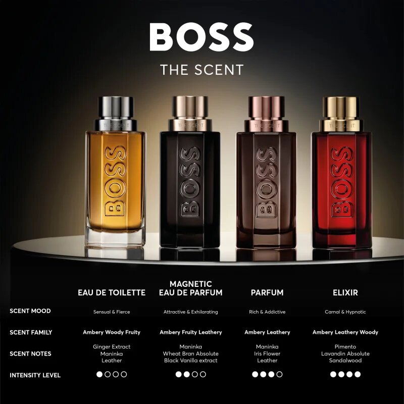 Hugo Boss BOSS The Scent Eau de Toilette utántölthető uraknak 50 ml