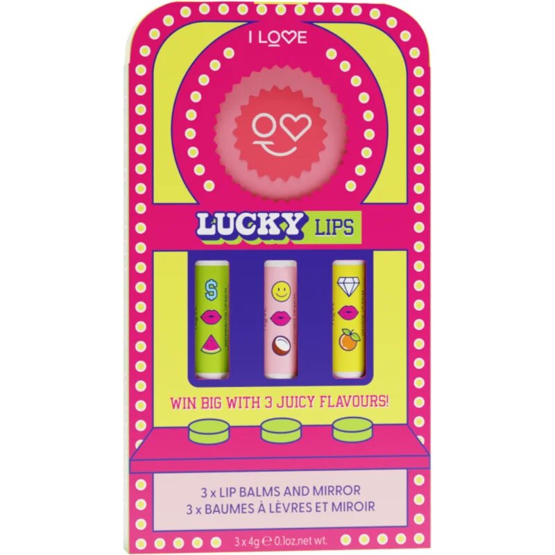 I Love Lucky Lips ajándékszett az ajkakra