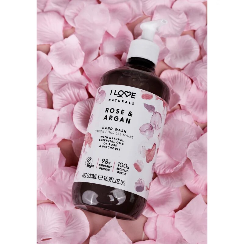 I Love Naturals Rose & Argan folyékony szappan 500 ml