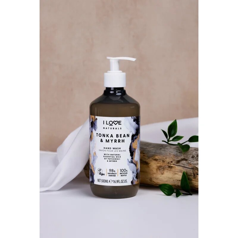 I Love Naturals Tonka Bean & Myrrh folyékony szappan 500 ml
