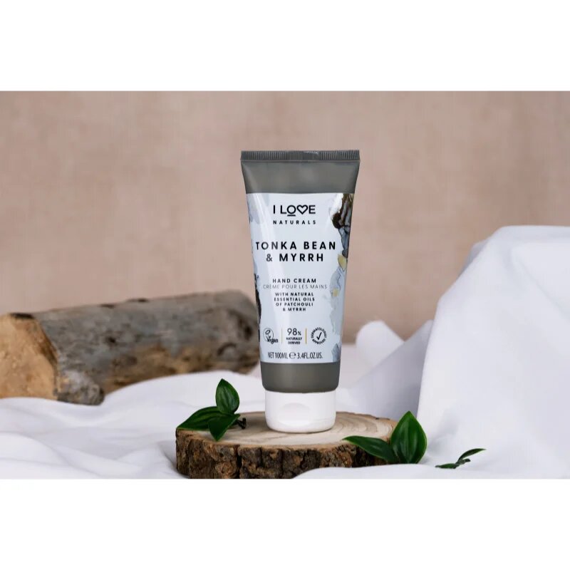 I Love Naturals Tonka Bean & Myrrh kézkrém 100 ml