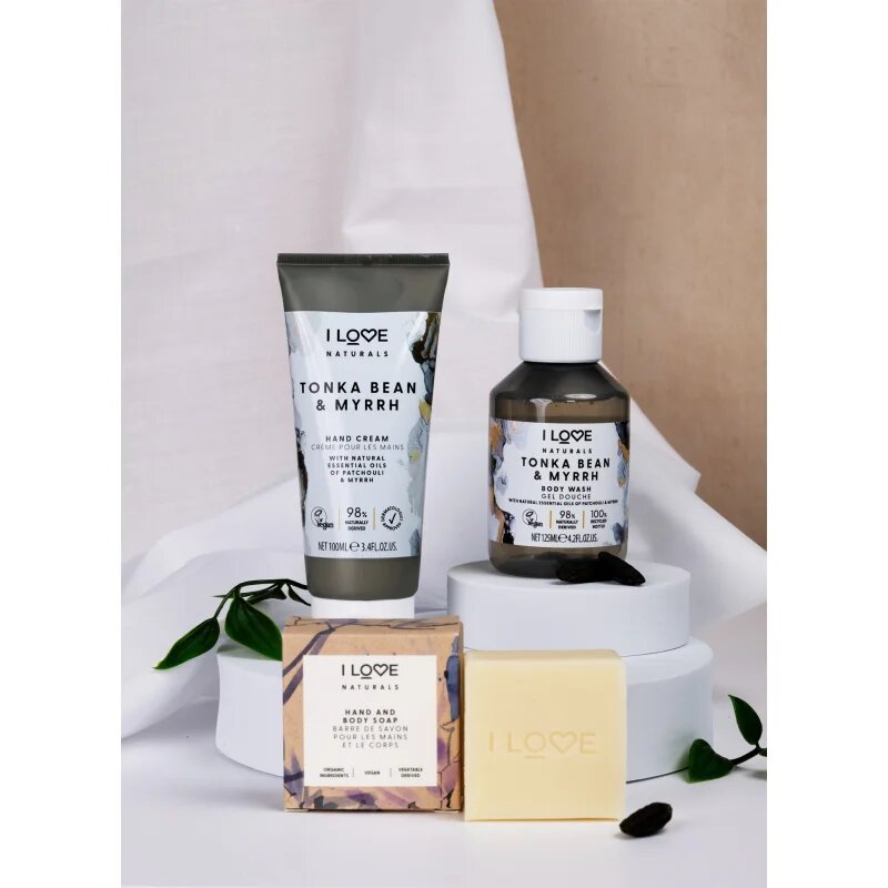 I Love Naturals Tonka Bean & Myrrh kézkrém 100 ml