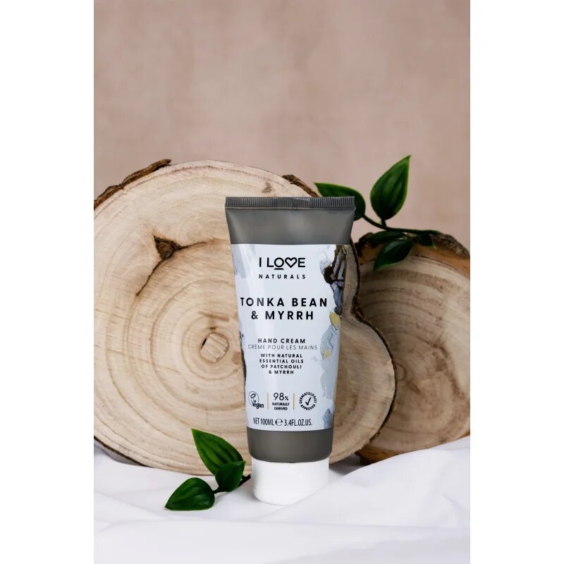 I Love Naturals Tonka Bean & Myrrh kézkrém 100 ml
