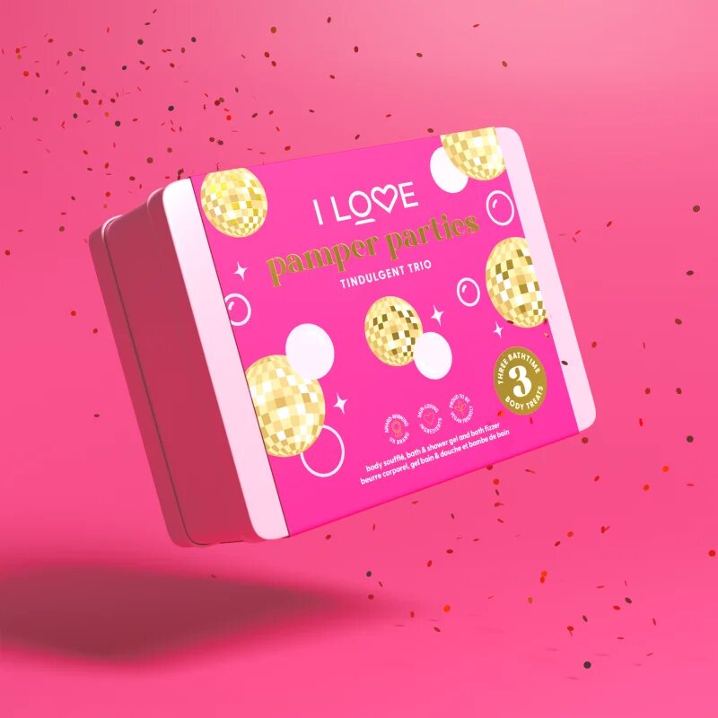 I Love Pamper Parties Tindulgent Trio ajándékszett dobozban