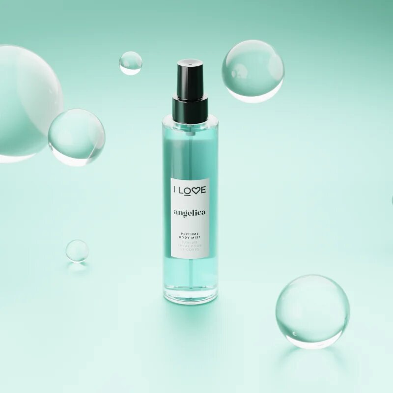 I Love Perfume Body Mist Angelica parfümözött spray a testre hölgyeknek 200 ml