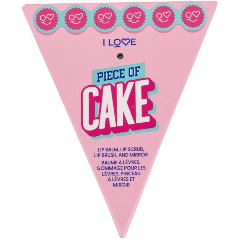 I Love Piece of Cake ajándékszett az ajkakra