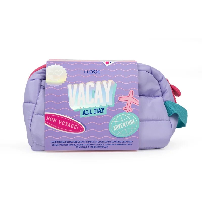 I Love Vacay All Day ajándékszett utazásra