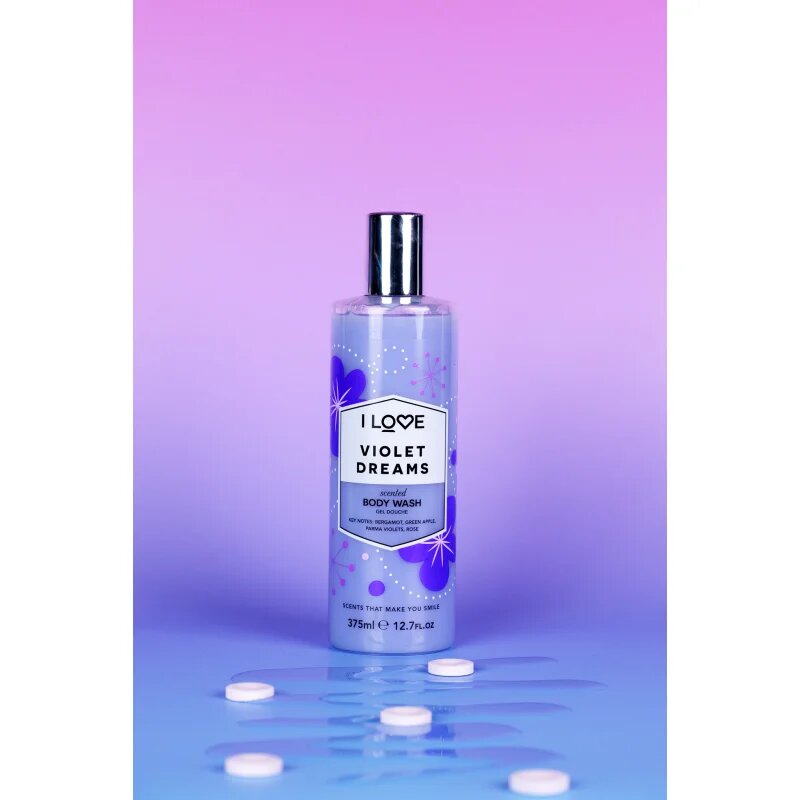 I Love Violet Dreams tusfürdő gél 350 ml
