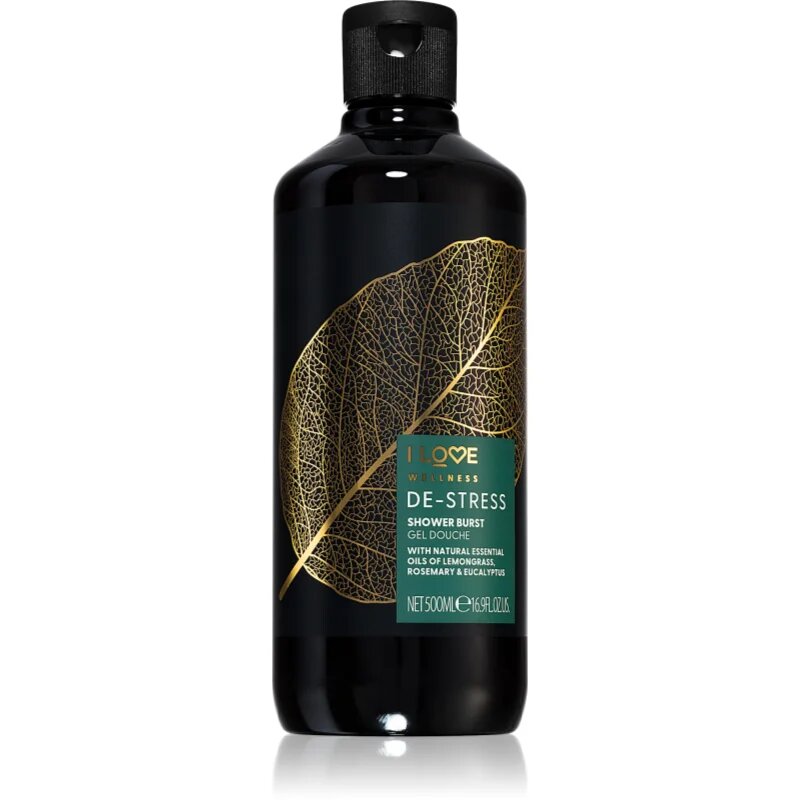 I Love Wellness De-Stress tusoló hab stressz ellen 500 ml
