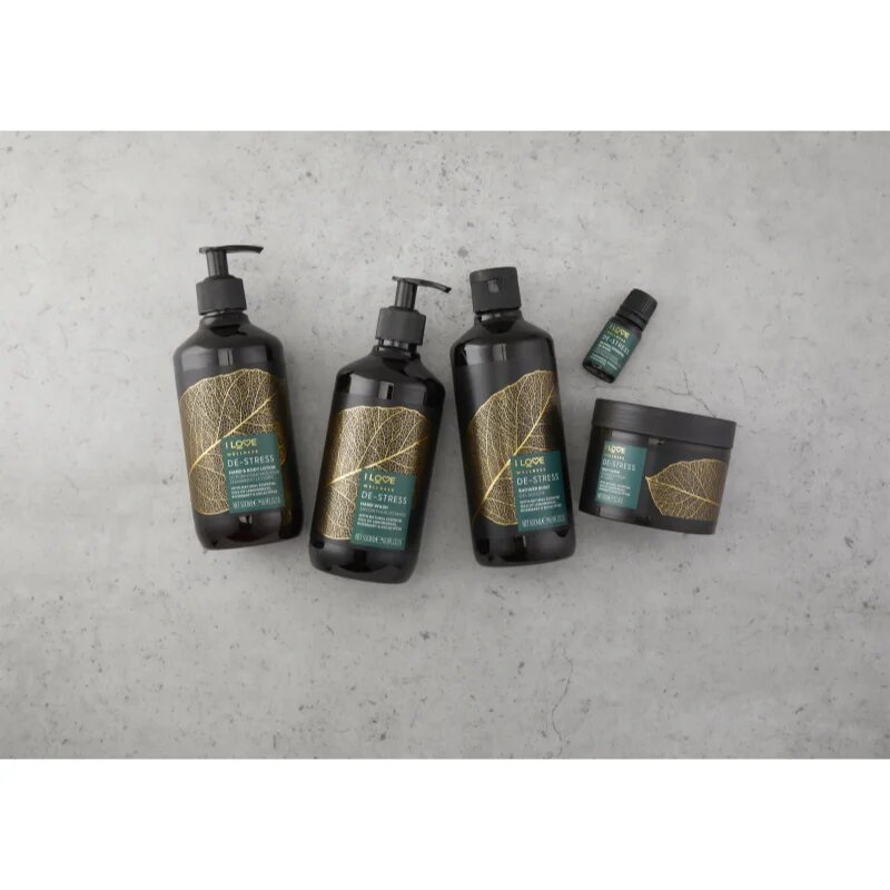 I Love Wellness De-Stress tusoló hab stressz ellen 500 ml