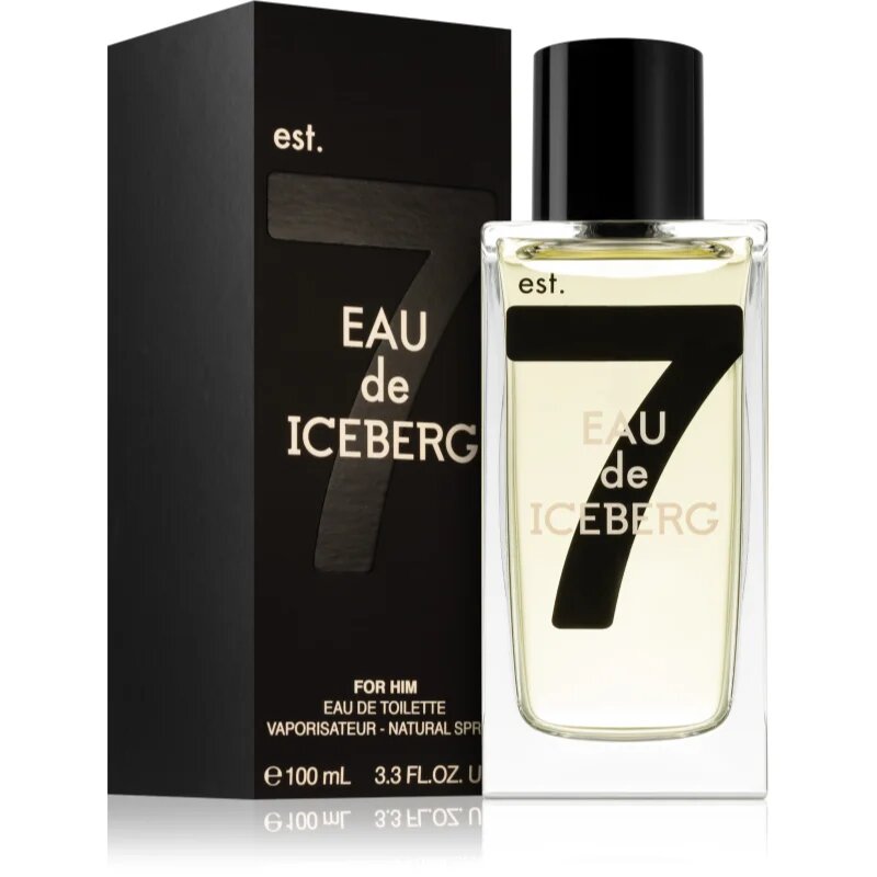 Iceberg Eau de 74 Pour Homme Eau de Toilette uraknak 100 ml