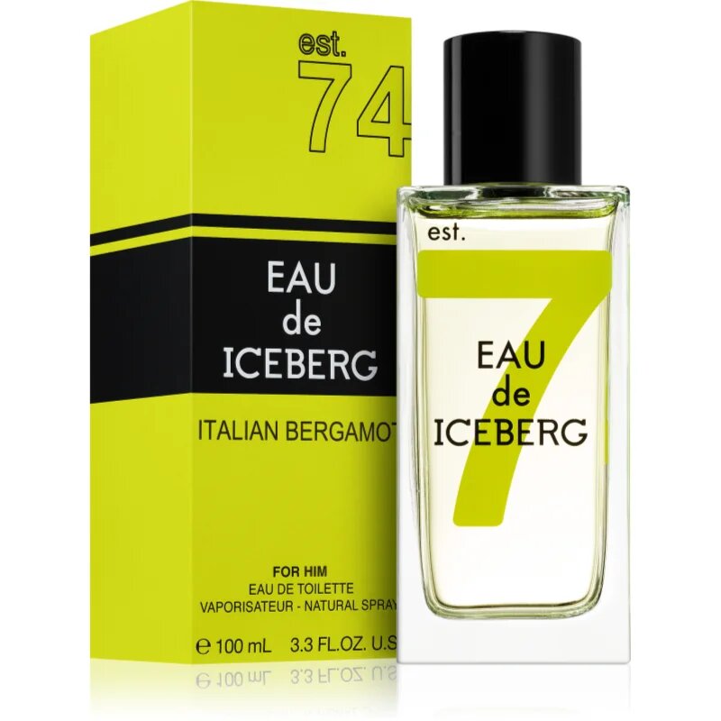 Iceberg Eau de Italian Bergamot Eau de Toilette uraknak 100 ml