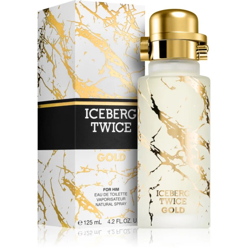 Iceberg Twice Gold Eau de Toilette uraknak 125 ml