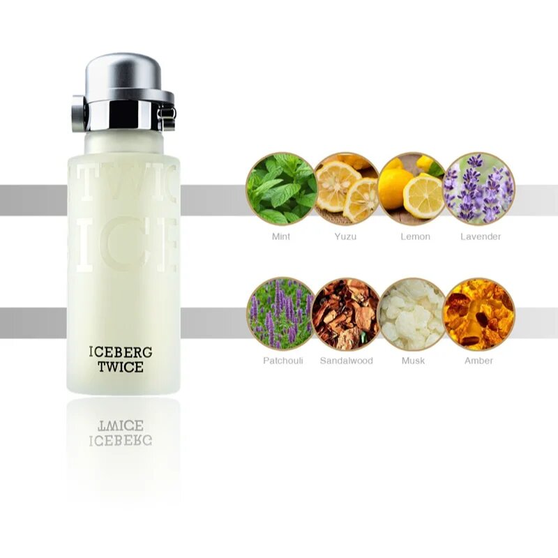 Iceberg Twice pour Homme Eau de Toilette uraknak 125 ml