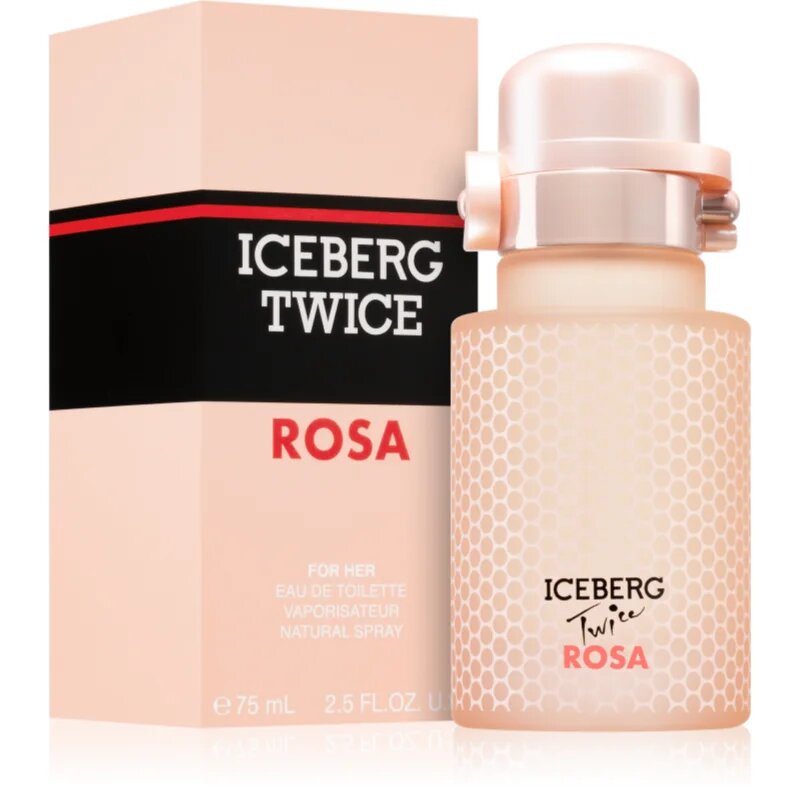 Iceberg Twice Rosa Eau de Toilette hölgyeknek 75 ml