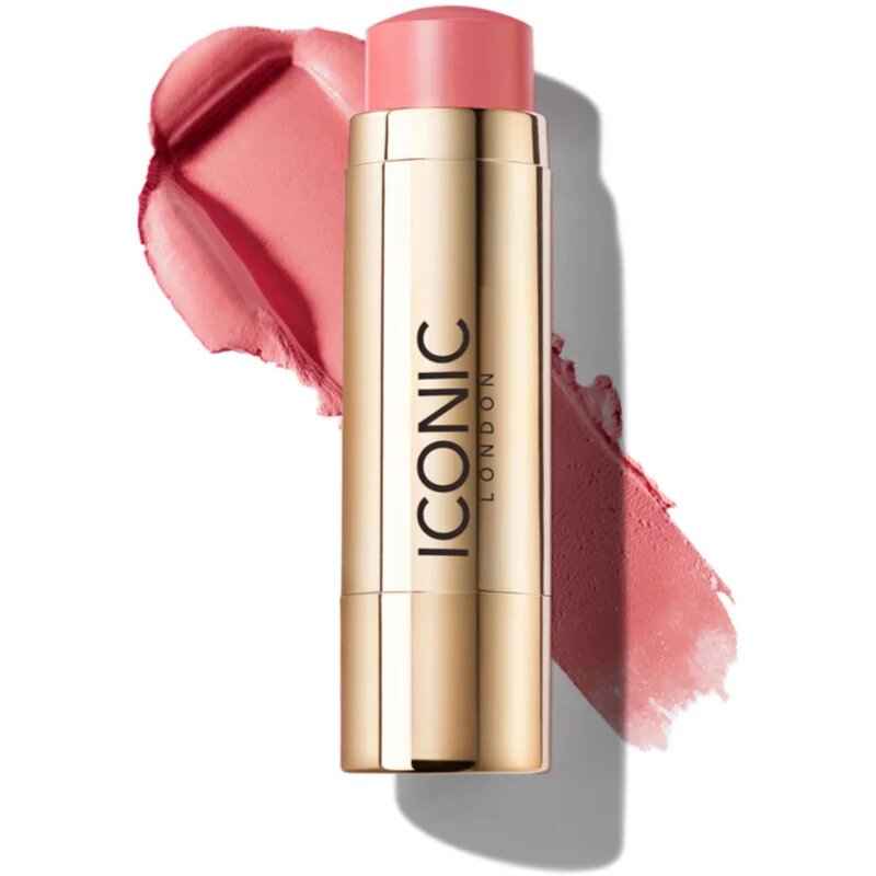 ICONIC London Blurring Blush Stick matt krémes arcpírositó árnyalat Daiquiri 6 db