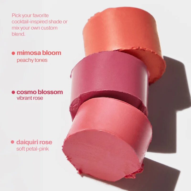 ICONIC London Blurring Blush Stick matt krémes arcpírositó árnyalat Daiquiri 6 db