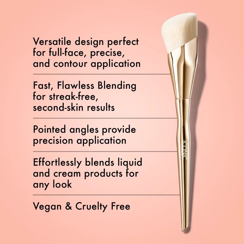 ICONIC London Complexion Brush krémes és folyékony make-up ecset 1 db