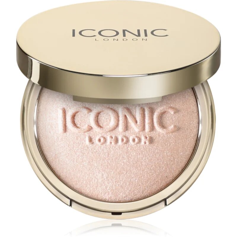 ICONIC London Lit & Luminous kompakt púderes élénkítő arcra árnyalat Universal 16 g