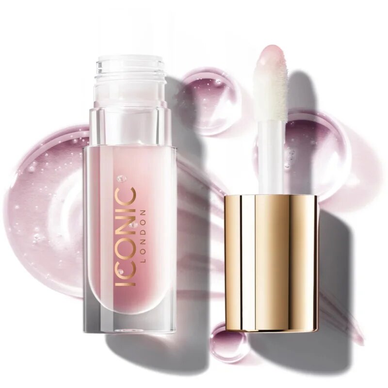 ICONIC London Lustre Lip Oil hidratáló olaj az ajkakra árnyalat Sugar Mama 6 ml