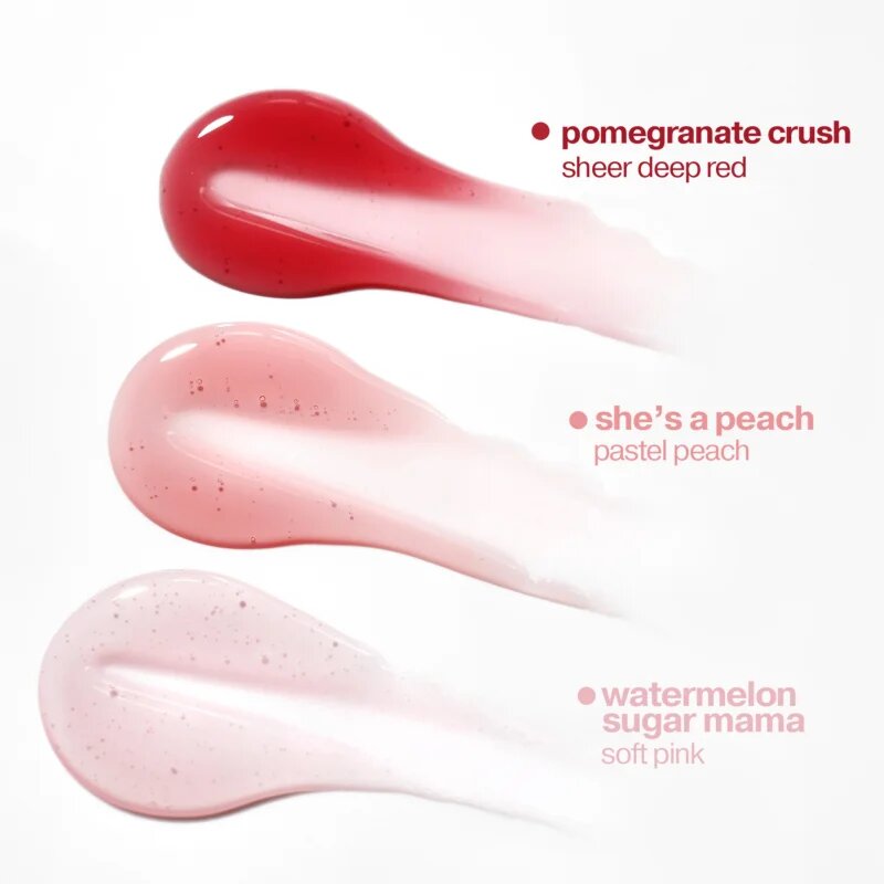 ICONIC London Lustre Lip Oil hidratáló olaj az ajkakra árnyalat Sugar Mama 6 ml