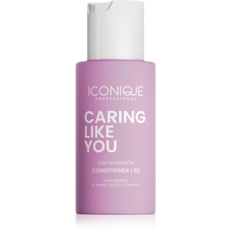 ICONIQUE Professional CARING LIKE YOU Deep Hydration mélyhidratáló balzsam száraz és sérült hajra 70 ml