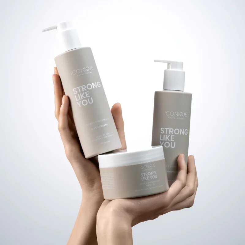 ICONIQUE Professional STRONG LIKE YOU Repair & Strengthening Set szett a károsult hajra