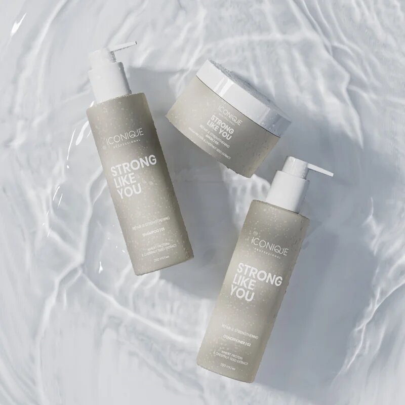 ICONIQUE Professional STRONG LIKE YOU Repair & Strengthening Set szett a károsult hajra