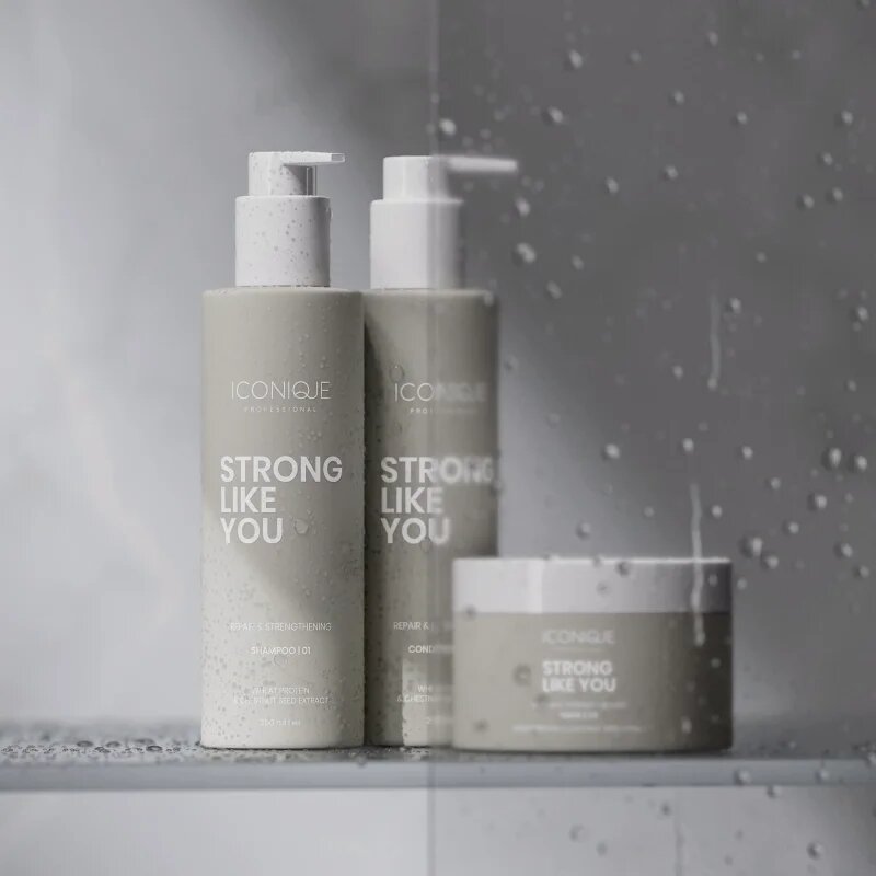 ICONIQUE Professional STRONG LIKE YOU Repair & Strengthening Set szett a károsult hajra
