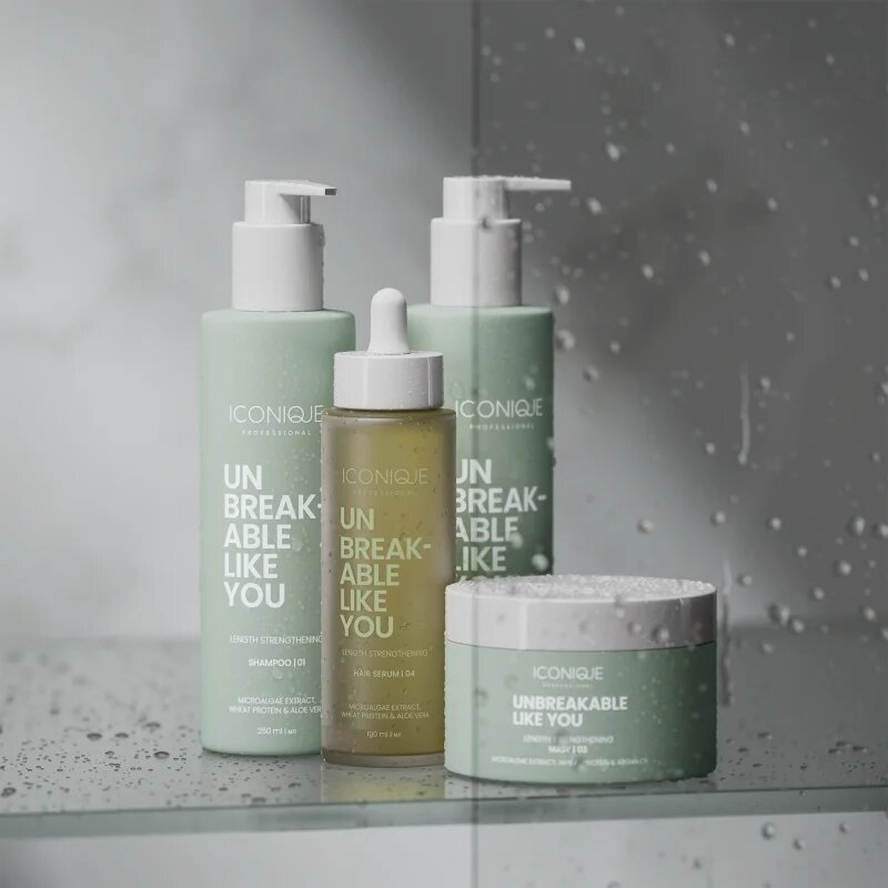 ICONIQUE Professional UNBREAKABLE LIKE YOU Length Strengthening hajhosszerősítő hajpakolás 200 ml