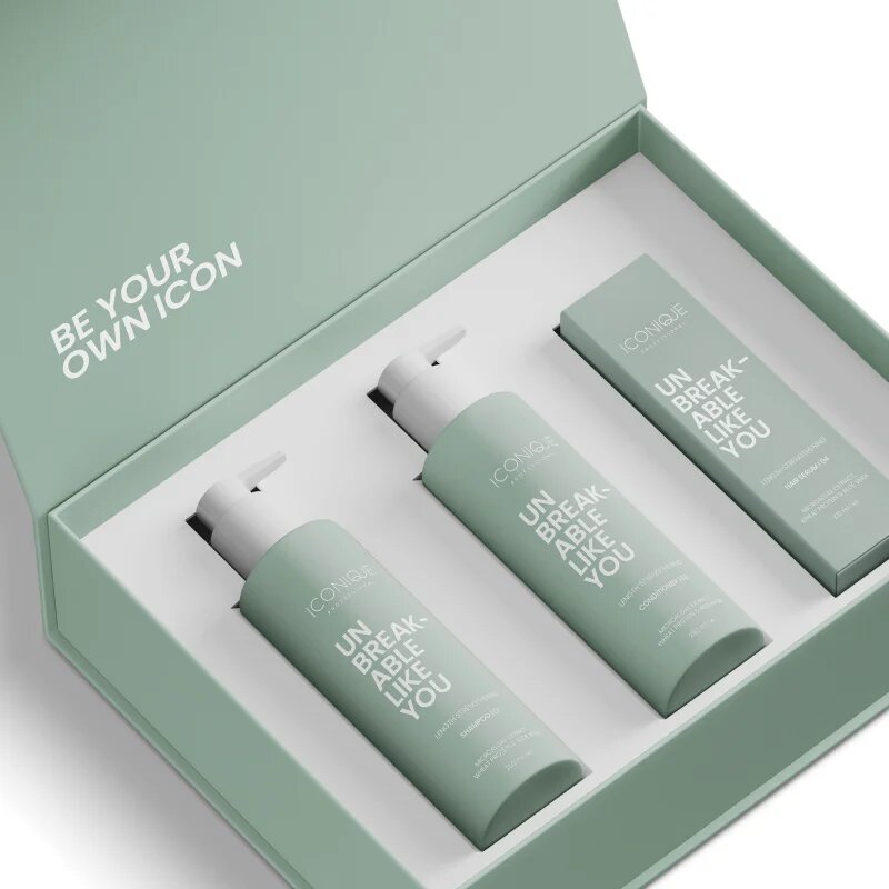 ICONIQUE Professional UNBREAKABLE LIKE YOU Length Strengthening Set szett a haj megerősítésére