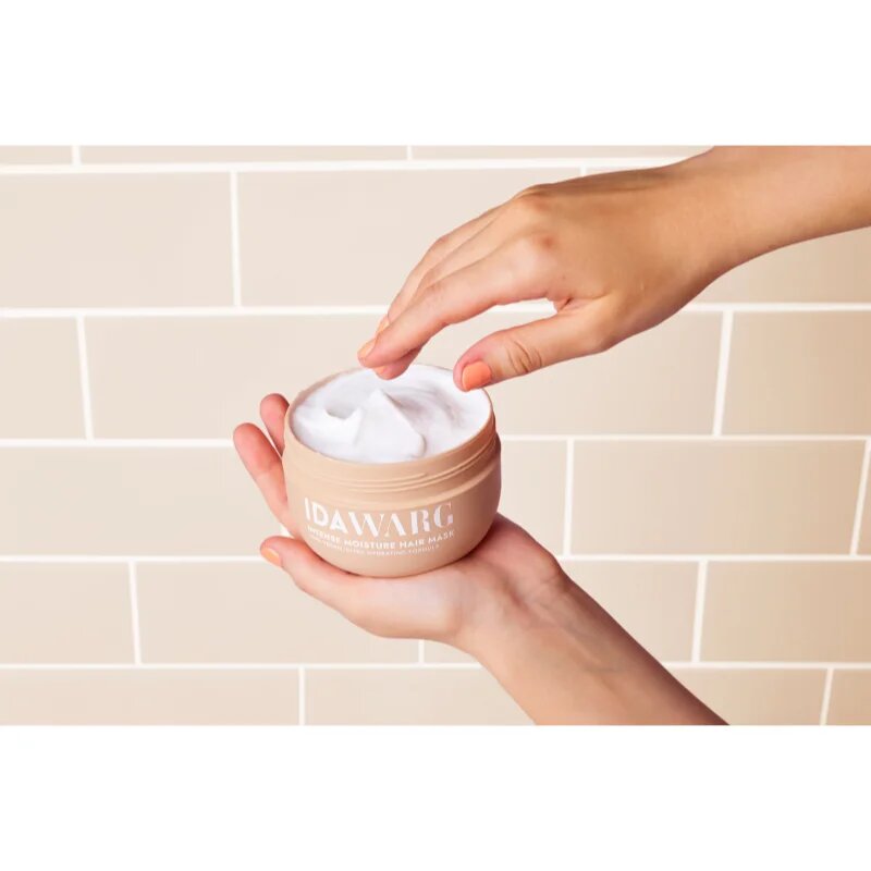 IDA WARG Beauty Moisture Hair Mask intenzív hidratáló maszk sűrű és göndör hajhoz 75 ml