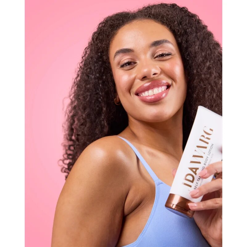 IDA WARG Beauty Self-Tanning Body Lotion önbarnító testápoló tej parfümmentes 200 ml