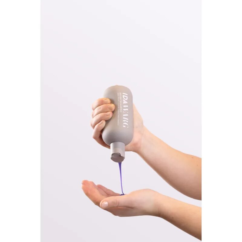 IDA WARG Beauty Silver Shampoo sampon a sárga tónusok neutralizálására 250 ml