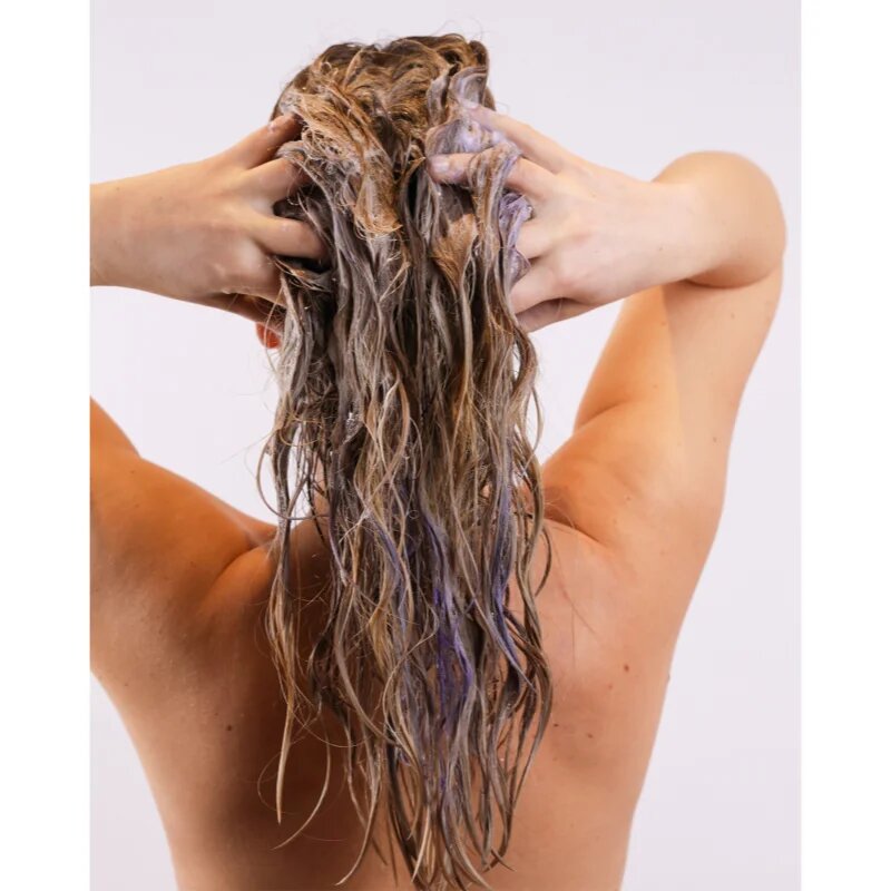 IDA WARG Beauty Silver Shampoo sampon a sárga tónusok neutralizálására 250 ml