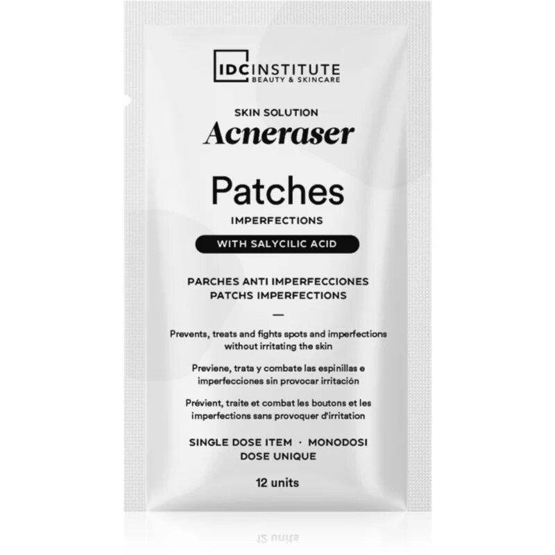 IDC INSTITUTE Acneraser sebtapasz a pattanásos bőr hibáira 60 db
