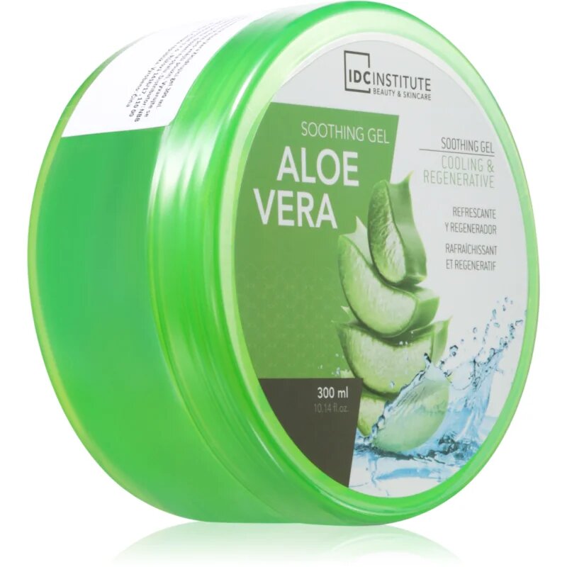 IDC INSTITUTE Aloe Vera Cooling&Regenerative nyugtató gél testre 300 ml