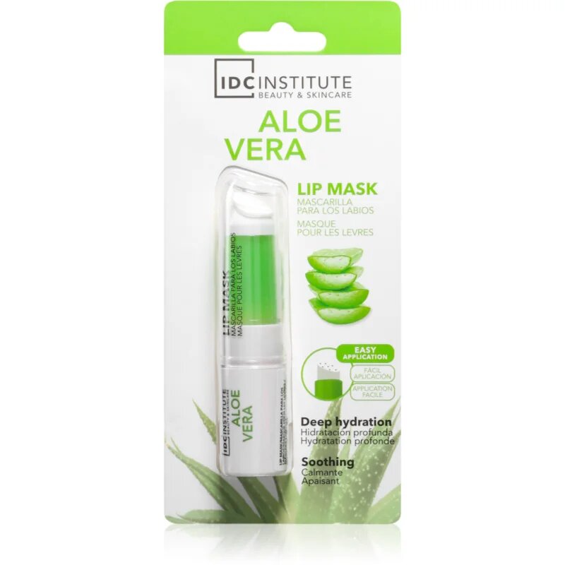 IDC INSTITUTE Aloe Vera hidratáló maszk az ajkakra 1.9 g