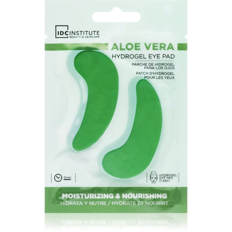 IDC INSTITUTE Aloe Vera hidrogéles párnácskák szemre 1 pár