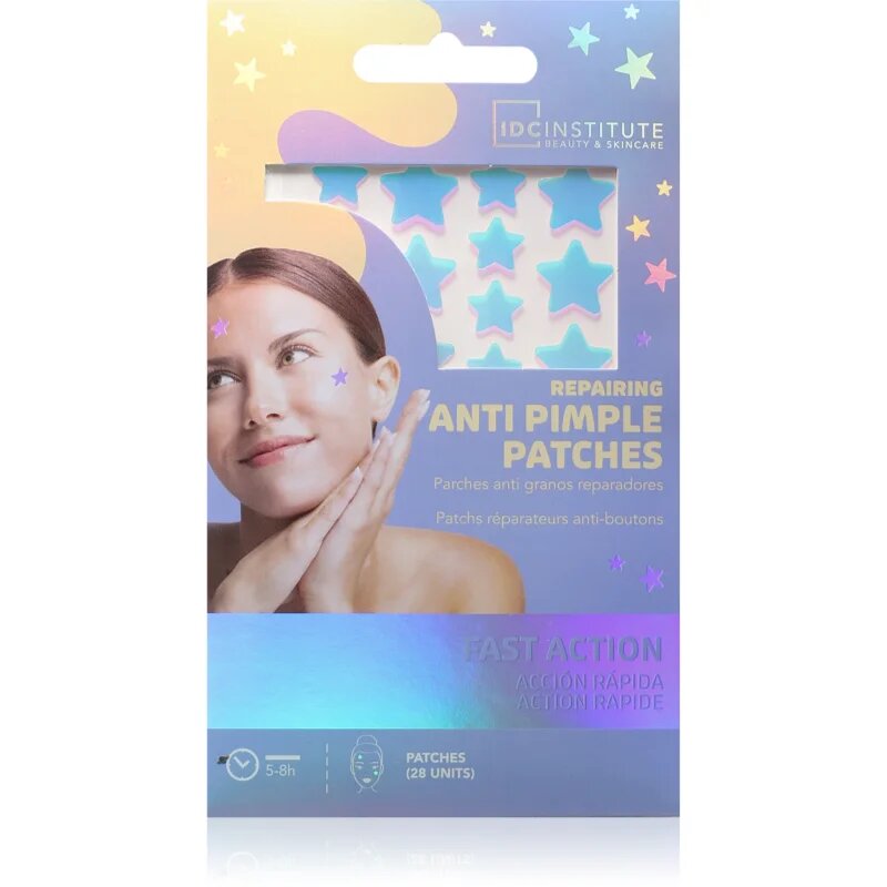 IDC INSTITUTE Anti Pimple Patches tisztító bőrtapasz az aknés bőrre 28 db