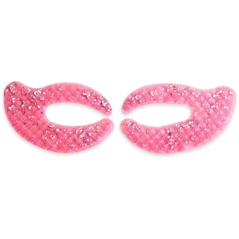 IDC INSTITUTE C Shaped Glitter Eye Pink szemmaszk 1 db