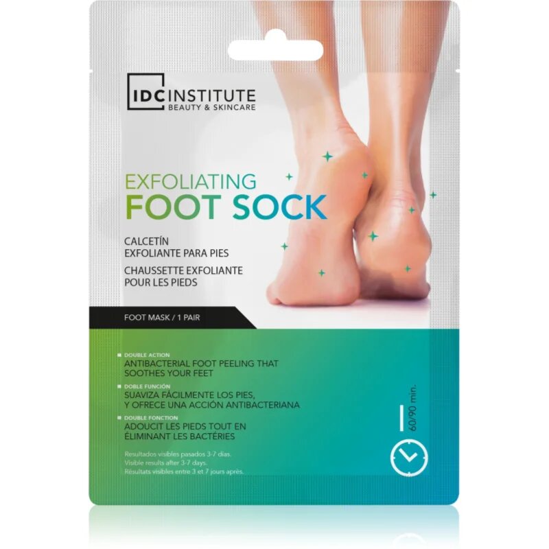 IDC INSTITUTE Exfoliating Foot Sock hámlasztó maszk lábakra 1 db