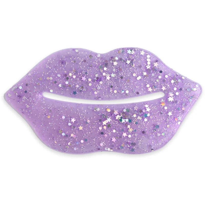 IDC INSTITUTE Glitter Lip Purple hidratálól maszk az ajkakra 1 db