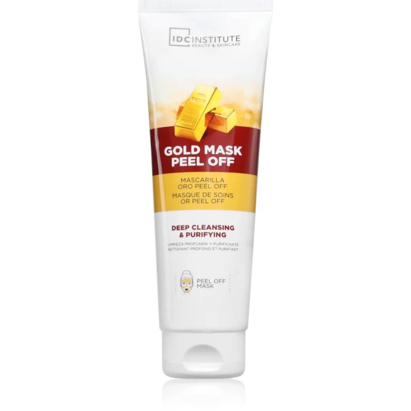 IDC INSTITUTE Gold Mask Peel Off lehúzható maszk az arcra 120 ml