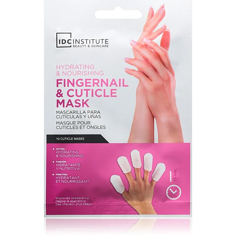 IDC INSTITUTE Moisture & Nourish Fingernails Mask tápláló maszk körmökre 20 g